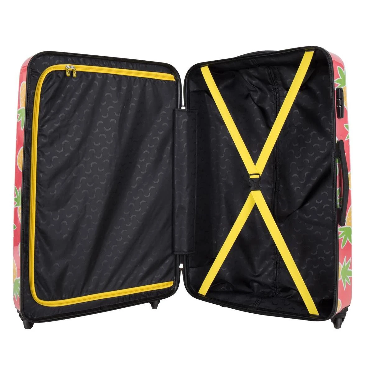 BHPPY - Pretty Pineapple - Reiskoffer (76 Cm) 5 BHPPY - Pretty Pineapple - Reiskoffer (76 Cm) - Afbeelding 3