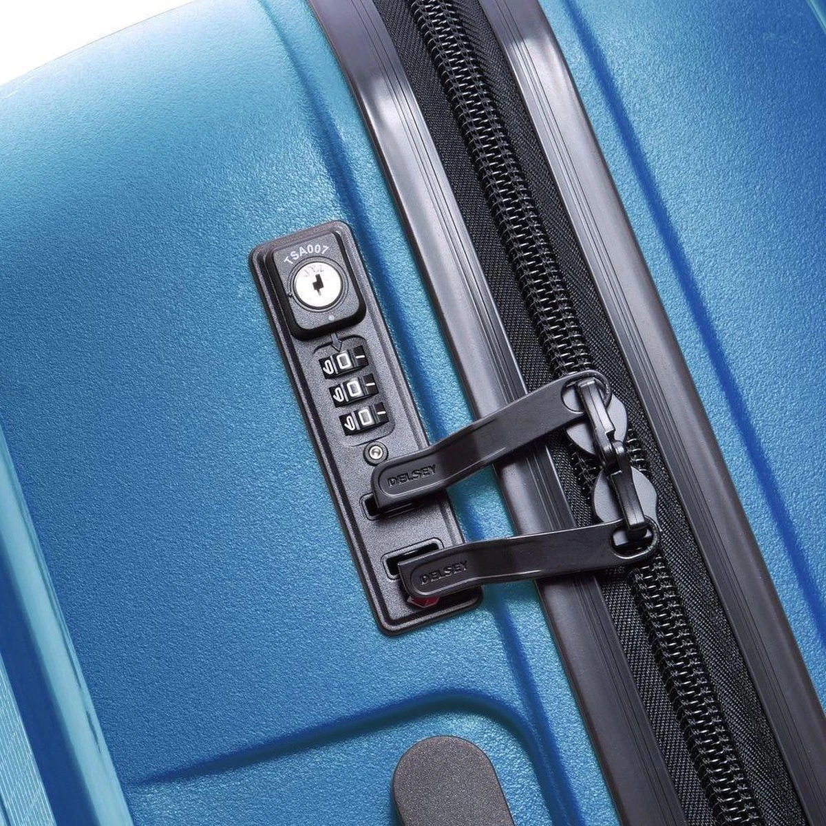 Delsey Belmont Plus Trolley Case - 71 Cm - Zinc Blue 6 Delsey Belmont Plus Trolley Case - 71 Cm - Zinc Blue - Afbeelding 4