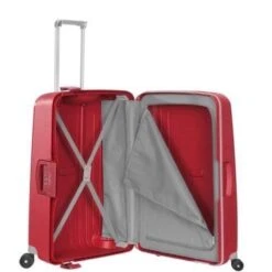 Samsonite Reiskoffer - S'CURE SPINNER 69/25 (Medium) Rood -Goedkope Bagage Winkel 1200x1200 1661