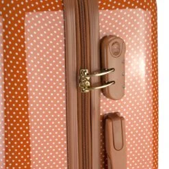 Princess Traveller Trendy Dots - Reiskoffer - Terra - M - 66cm -Goedkope Bagage Winkel 1200x1200 1706