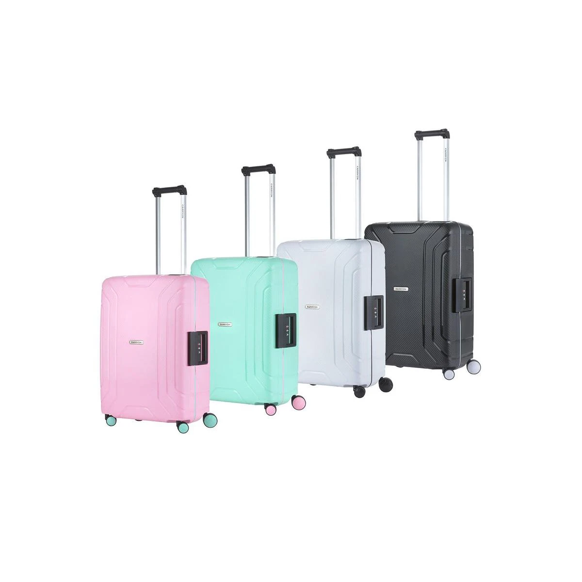 CarryOn Steward TSA Reiskoffer - 75cm Trolley Met Kliksloten - Dubbele Wielen - Mint 13 CarryOn Steward TSA Reiskoffer - 75cm Trolley Met Kliksloten - Dubbele Wielen - Mint - Afbeelding 11