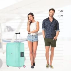 CarryOn Steward TSA Reiskoffer - 75cm Trolley Met Kliksloten - Dubbele Wielen - Mint 32 CarryOn Steward TSA Reiskoffer - 75cm Trolley Met Kliksloten - Dubbele Wielen - Mint -Goedkope Bagage Winkel 1200x1200 1829