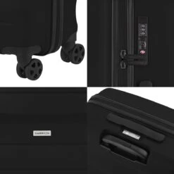 CarryOn Porter ® Kofferset - TSA Trolleyset 3-delig Met OKOBAN - Dubbele Wielen - Zwart -Goedkope Bagage Winkel 1200x1200 1898