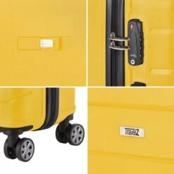 TravelZ Big Bars Kofferset - Trolleyset TSA 2-delig - Handbagage En Groot - Geel -Goedkope Bagage Winkel 1200x1200 1914