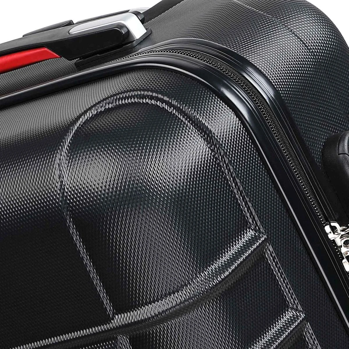 Monzana Kofferset - 4 Stuks S M L XL Met Wielen Cijferslot - Zwart 7 Monzana Kofferset - 4 Stuks S M L XL Met Wielen Cijferslot - Zwart - Afbeelding 5