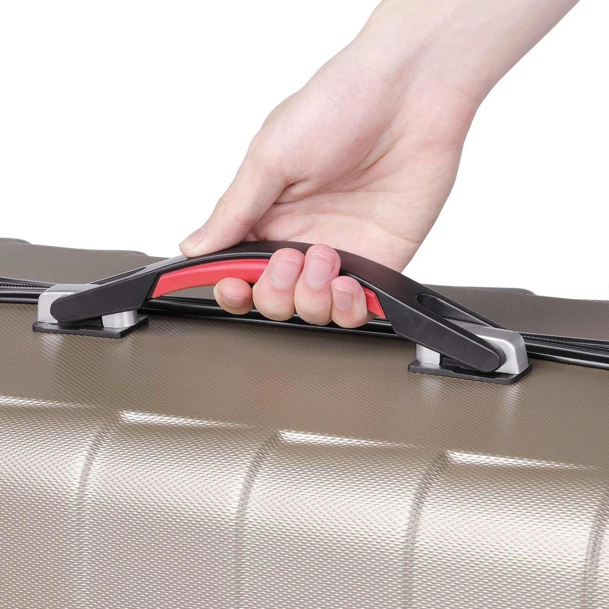 Monazana – Kofferset Exopack - 3-delig –TSA Slot – Wielen - Champagne 9 Monazana – Kofferset Exopack - 3-delig –TSA Slot – Wielen - Champagne - Afbeelding 7