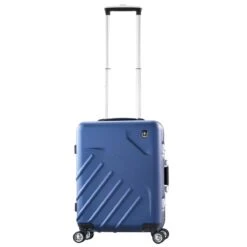 Swissmobility Elite Handbagagekoffer - 55cm Luxe Handbagage Met Dubbele TSA-kliksloten - Blauw -Goedkope Bagage Winkel 1200x1200 241
