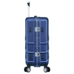 Swissmobility Elite Handbagagekoffer - 55cm Luxe Handbagage Met Dubbele TSA-kliksloten - Blauw -Goedkope Bagage Winkel 1200x1200 242