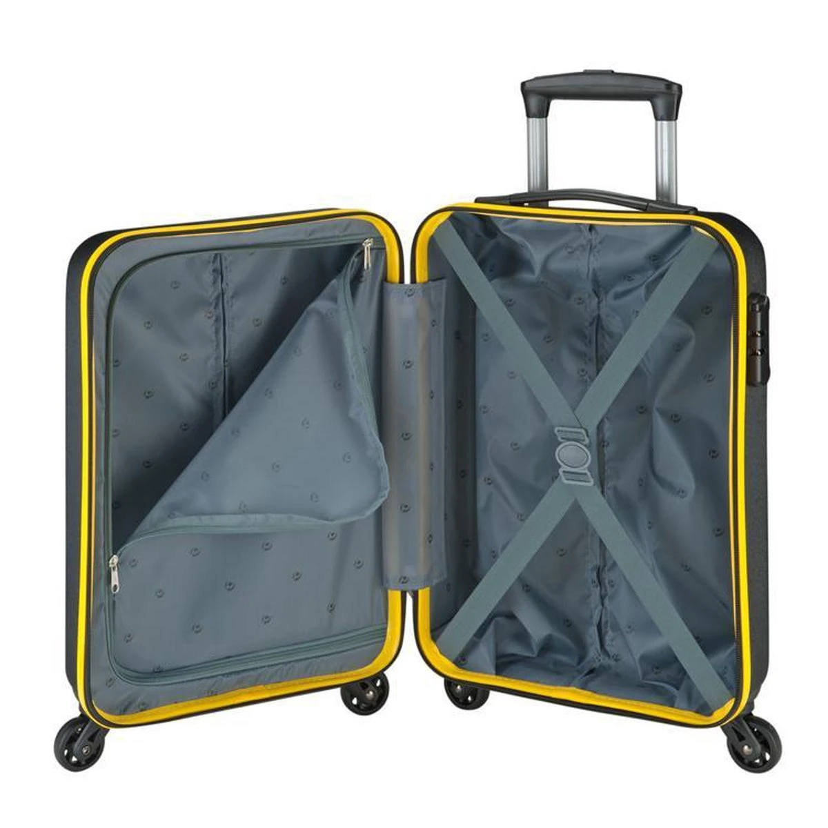 Princess Traveller - Handbagagekoffer - Zwart - 55cm 6 Princess Traveller - Handbagagekoffer - Zwart - 55cm - Afbeelding 4