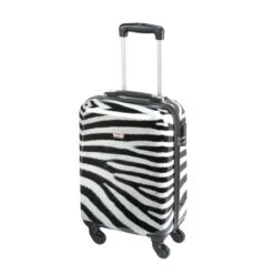 Princess Traveller Animal Print - Handbagagekoffer - Zebra - Small - 55cm -Goedkope Bagage Winkel 1200x1200 318