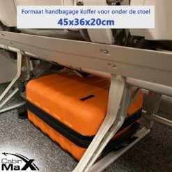 CabinMax Handbagage Koffer - Trolley 30L - Harde Reiskoffer - 45x36x20cm - Lichtgewicht - Groot Capaciteit - Endless Sea 16 CabinMax Handbagage Koffer - Trolley 30L - Harde Reiskoffer - 45x36x20cm - Lichtgewicht - Groot Capaciteit - Endless Sea -Goedkope Bagage Winkel 1200x1200 534