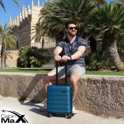 CabinMax Handbagage Koffer - Trolley 30L - Harde Reiskoffer - 45x36x20cm - Lichtgewicht - Groot Capaciteit - Endless Sea 20 CabinMax Handbagage Koffer - Trolley 30L - Harde Reiskoffer - 45x36x20cm - Lichtgewicht - Groot Capaciteit - Endless Sea -Goedkope Bagage Winkel 1200x1200 536