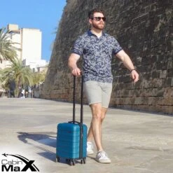 CabinMax Handbagage Koffer - Trolley 30L - Harde Reiskoffer - 45x36x20cm - Lichtgewicht - Groot Capaciteit - Endless Sea 21 CabinMax Handbagage Koffer - Trolley 30L - Harde Reiskoffer - 45x36x20cm - Lichtgewicht - Groot Capaciteit - Endless Sea -Goedkope Bagage Winkel 1200x1200 537