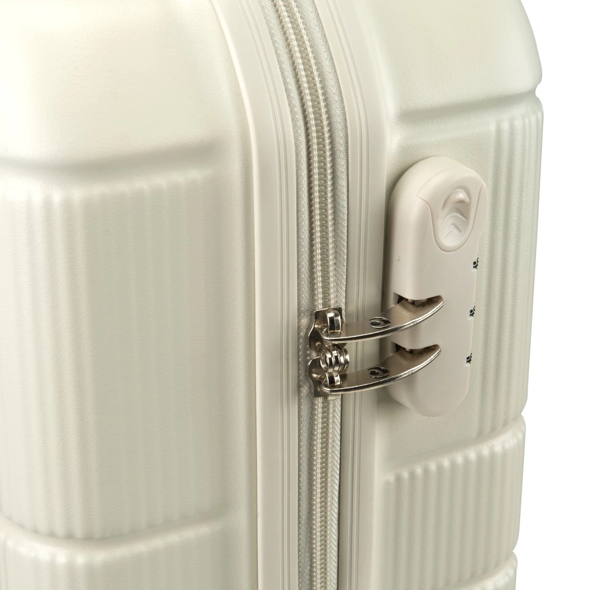 Princess Traveller Florence - Handbagagekoffer Met Strap - Crème - S - 55cm 7 Princess Traveller Florence - Handbagagekoffer Met Strap - Crème - S - 55cm - Afbeelding 5