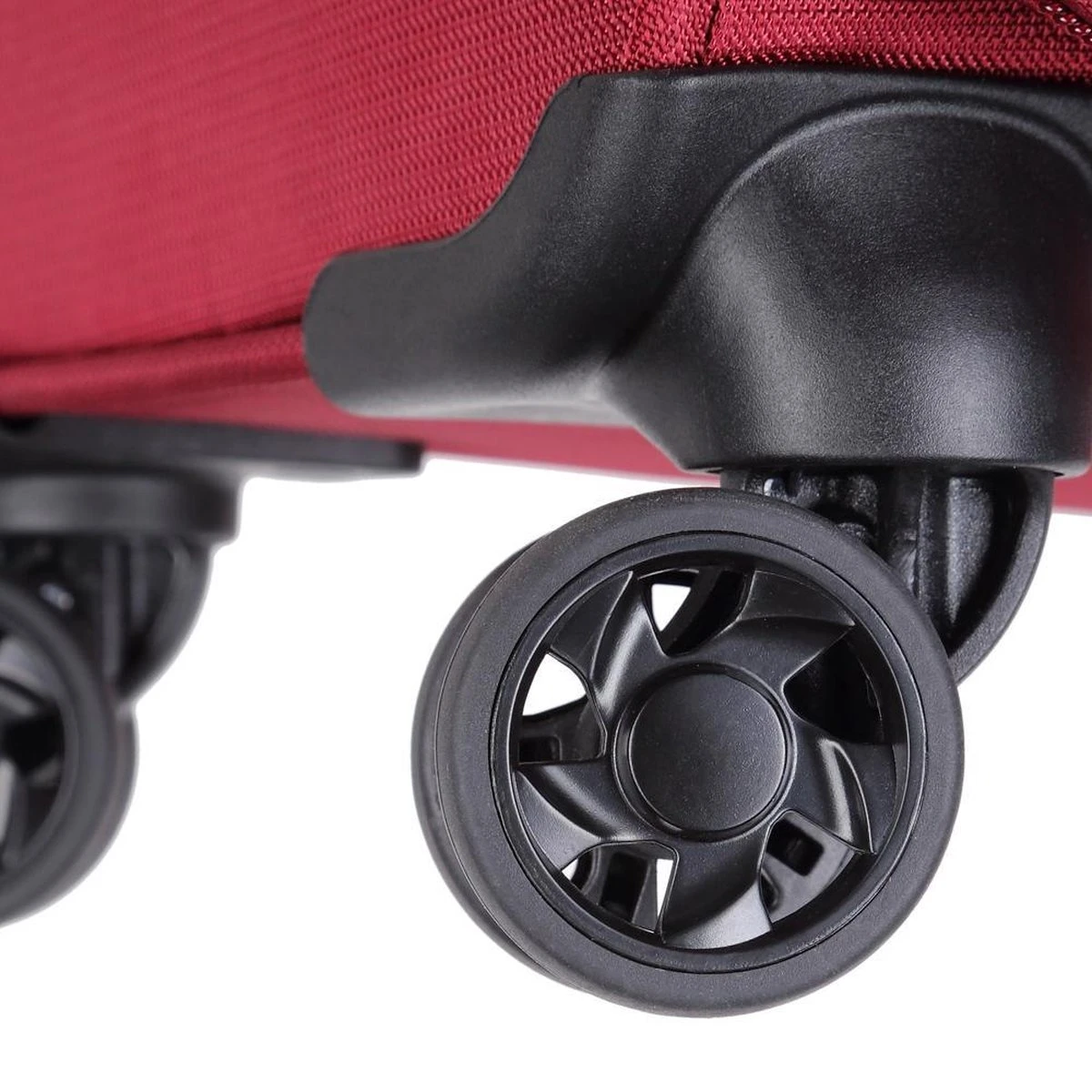 Decent D-Upright Handbagage Koffer - 55 Cm - TSA Slot - Bordeaux Rood 7 Decent D-Upright Handbagage Koffer - 55 Cm - TSA Slot - Bordeaux Rood - Afbeelding 5