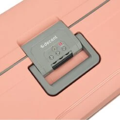 Decent Handbagage Koffer / Trolley / Reiskoffer - 55 Cm - 38 Liter - Polypropyleen - On-Tour - Roze 32 Decent Handbagage Koffer / Trolley / Reiskoffer - 55 Cm - 38 Liter - Polypropyleen - On-Tour - Roze -Goedkope Bagage Winkel 1200x1200 614