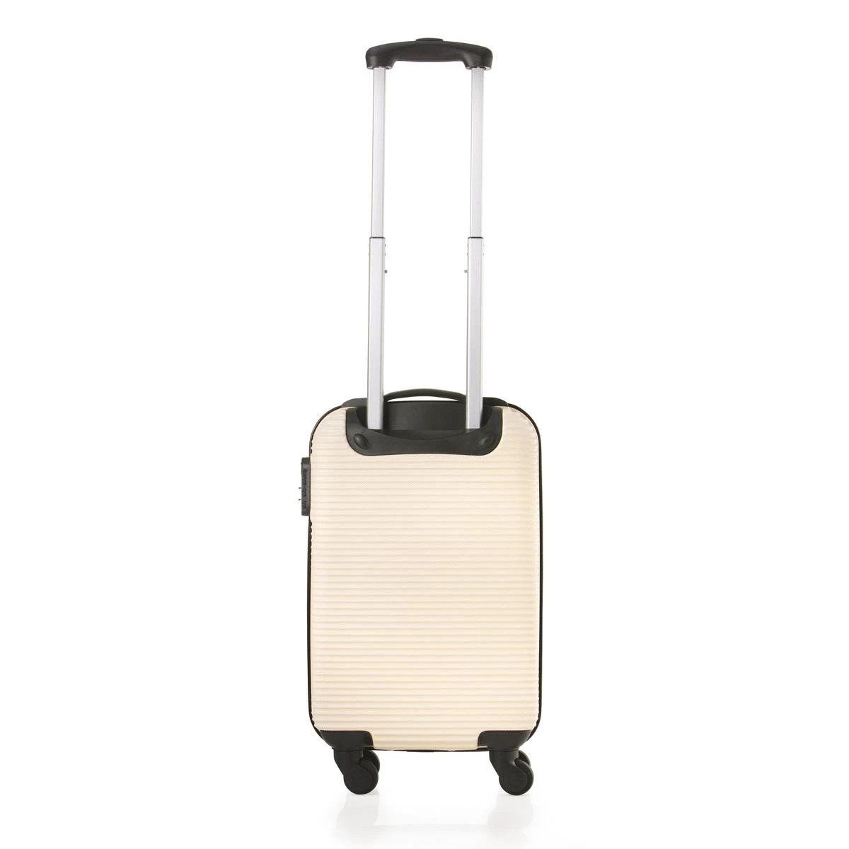 TravelZ Horizon Handbagagekoffer - 54cm Handbagage Trolley Met Gevoerde Binnenkant - Champagne 4 TravelZ Horizon Handbagagekoffer - 54cm Handbagage Trolley Met Gevoerde Binnenkant - Champagne - Afbeelding 2