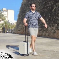 CabinMax Handbagage Koffer - Trolley 30L - Harde Reiskoffer - 45x36x20cm - Lichtgewicht - Groot Capaciteit - Wit 19 CabinMax Handbagage Koffer - Trolley 30L - Harde Reiskoffer - 45x36x20cm - Lichtgewicht - Groot Capaciteit - Wit -Goedkope Bagage Winkel 1200x1200 707