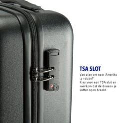 Princess Traveller Harlem - Handbaggage Koffer - Zwart - S - 55cm -Goedkope Bagage Winkel 1200x1200 730