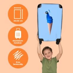 NoBoringSuitcases.com® Koffer - Reiskoffer Met Wielen - Pauw - IJshoorntjes - Blauw - IJs - Vogel - Handbagage Trolley - Past Binnen 55x40x20 Cm En 55x35x25 Cm - Fotokoffer 14 NoBoringSuitcases.com® Koffer - Reiskoffer Met Wielen - Pauw - IJshoorntjes - Blauw - IJs - Vogel - Handbagage Trolley - Past Binnen 55x40x20 Cm En 55x35x25 Cm - Fotokoffer -Goedkope Bagage Winkel 1200x1200 810