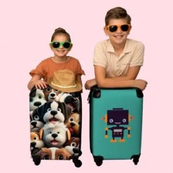 NoBoringSuitcases.com® Koffer - Hond - Dieren - Design - Bruin - Trolley Op Wieltjes - Handbagagekoffer - Past Binnen 55x40x20 Cm En 55x35x25 Cm - Reiskoffers - Fotokoffer 16 NoBoringSuitcases.com® Koffer - Hond - Dieren - Design - Bruin - Trolley Op Wieltjes - Handbagagekoffer - Past Binnen 55x40x20 Cm En 55x35x25 Cm - Reiskoffers - Fotokoffer -Goedkope Bagage Winkel 1200x1200 852
