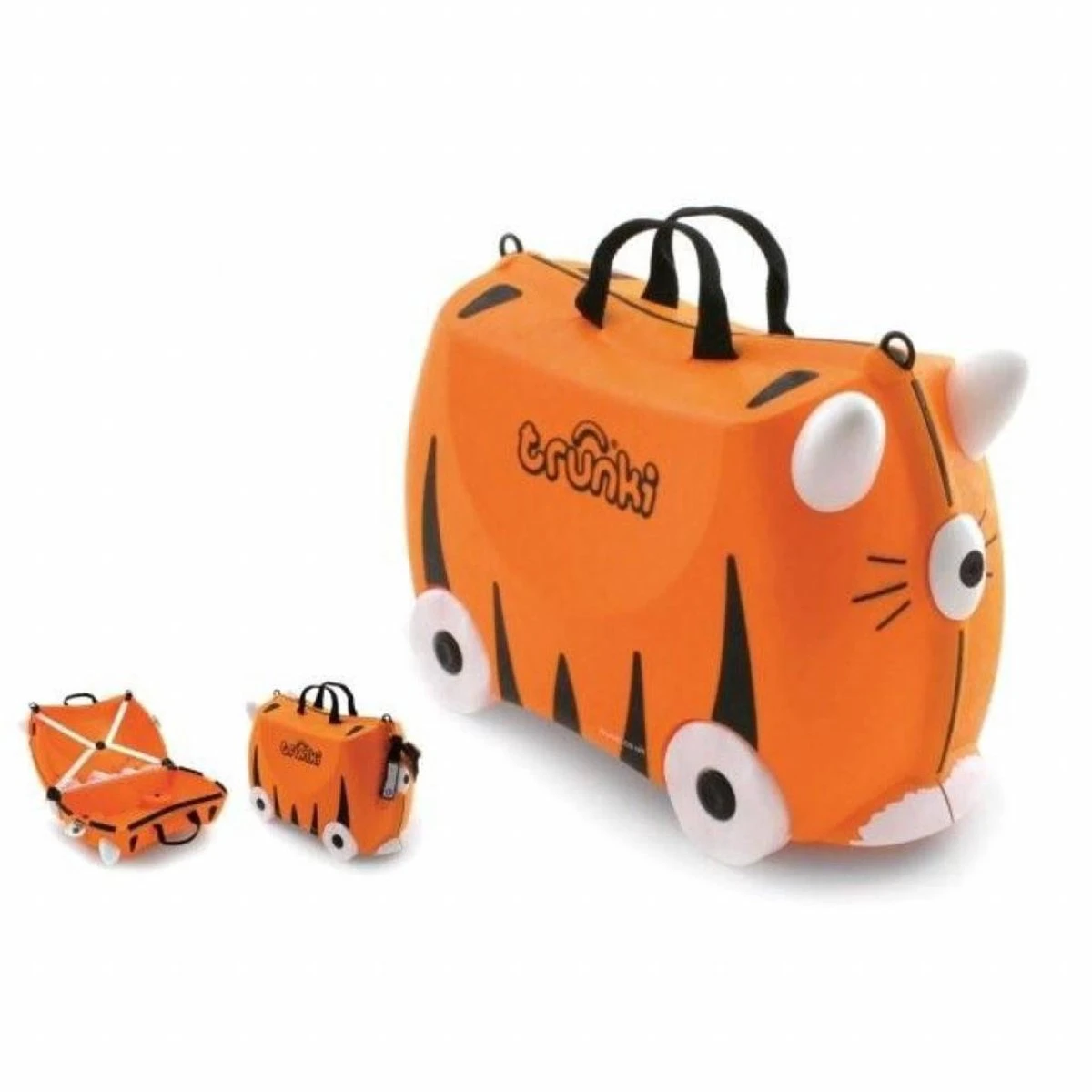 Trunki Ride-On Handbagage Koffer 46 Cm - Tijger Tipu 6 Trunki Ride-On Handbagage Koffer 46 Cm - Tijger Tipu - Afbeelding 4