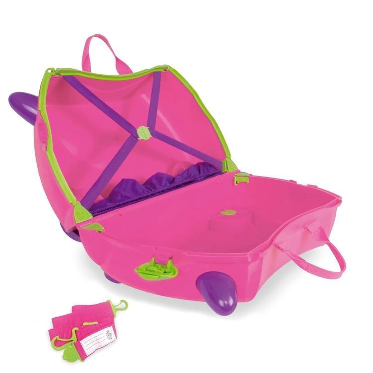 Trunki Ride-On Handbagage Koffer 46 Cm - Trixie 5 Trunki Ride-On Handbagage Koffer 46 Cm - Trixie - Afbeelding 3