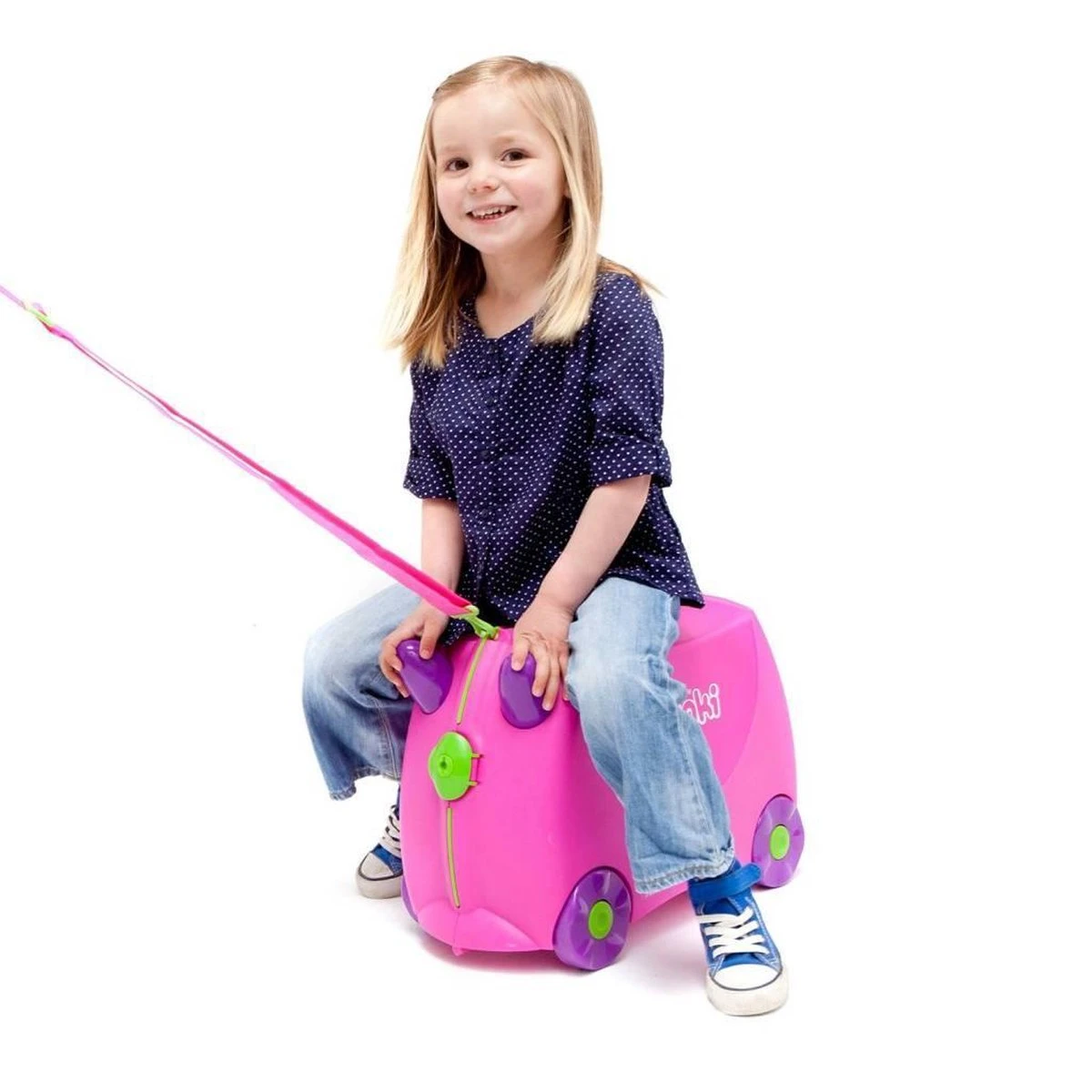 Trunki Ride-On Handbagage Koffer 46 Cm - Trixie 9 Trunki Ride-On Handbagage Koffer 46 Cm - Trixie - Afbeelding 7