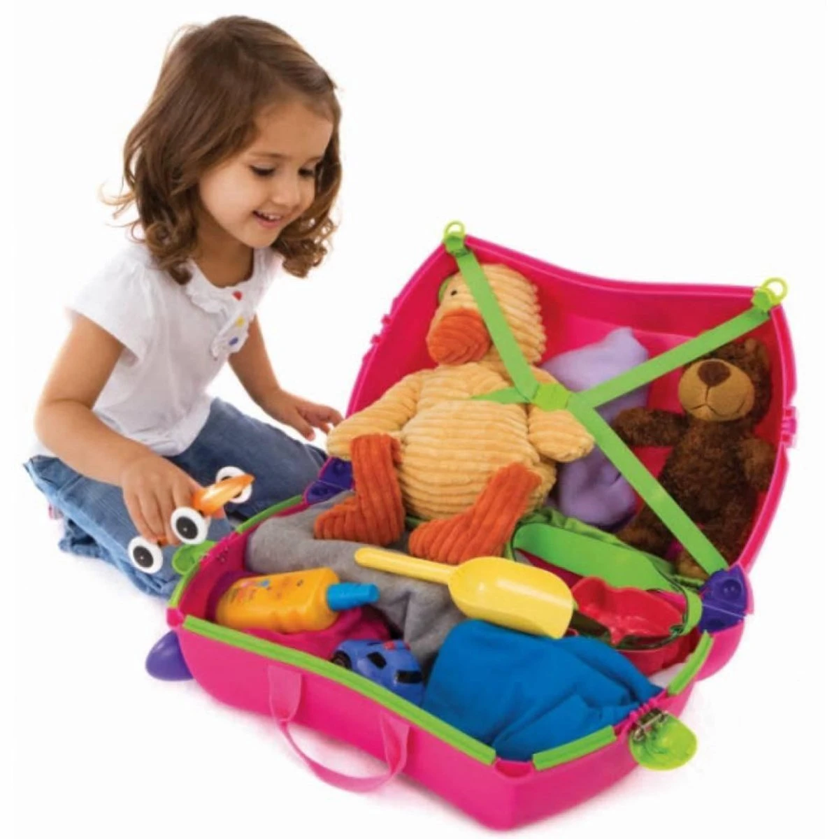 Trunki Ride-On Handbagage Koffer 46 Cm - Trixie 10 Trunki Ride-On Handbagage Koffer 46 Cm - Trixie - Afbeelding 8