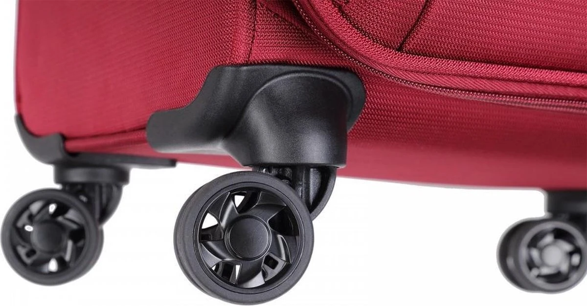 Decent D-Upright Handbagage Koffer - 55 Cm - TSA Slot - Bordeaux Rood 9 Decent D-Upright Handbagage Koffer - 55 Cm - TSA Slot - Bordeaux Rood - Afbeelding 7