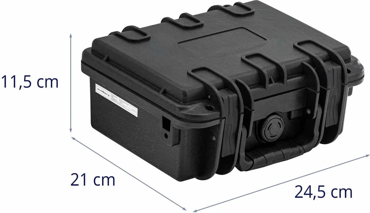 Steinberg Basic Transportkoffer - Waterdicht - 3.3 L - Zwart 3 Steinberg Basic Transportkoffer - Waterdicht - 3.3 L - Zwart