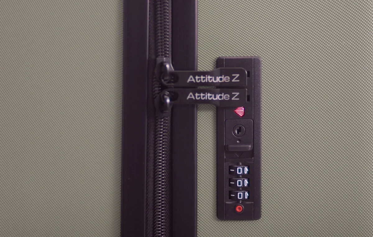 AttitudeZ Azur Reiskoffer Medium Olijfgroen 67cm - TSA-slot 5 AttitudeZ Azur Reiskoffer Medium Olijfgroen 67cm - TSA-slot - Afbeelding 3