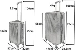 SB Travelbags Kofferset - 2 Delige -Blauw - 75cm/55cm 15 SB Travelbags Kofferset - 2 Delige -Blauw - 75cm/55cm -Goedkope Bagage Winkel 1200x797 4