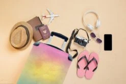 Koffer - Meisje - Regenboog - Trap - Wolken - Kinderen - Koffer Meisje - 35x55x20 Cm - Handbagage - Trolley - Reiskoffer 14 Koffer - Meisje - Regenboog - Trap - Wolken - Kinderen - Koffer Meisje - 35x55x20 Cm - Handbagage - Trolley - Reiskoffer -Goedkope Bagage Winkel 1200x800 36