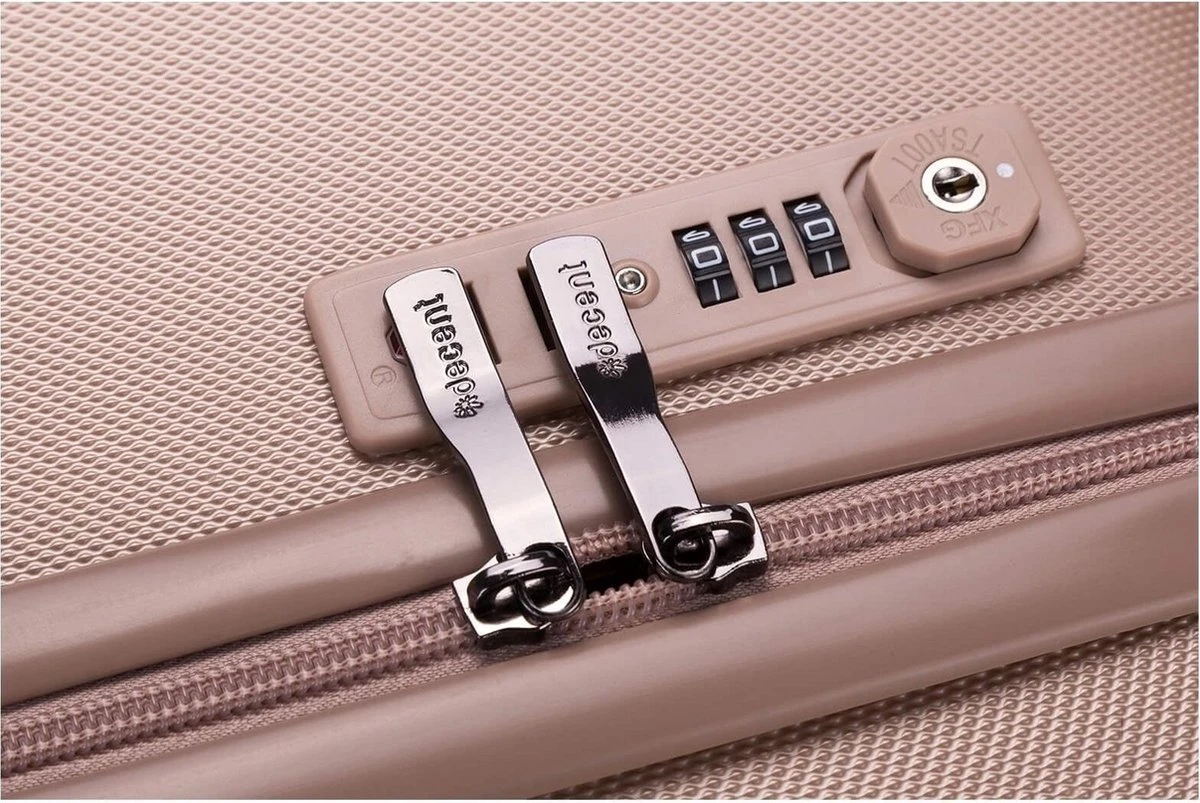 Decent Tranporto-One Reiskoffer 66 Cm - Zalmroze 11 Decent Tranporto-One Reiskoffer 66 Cm - Zalmroze - Afbeelding 9