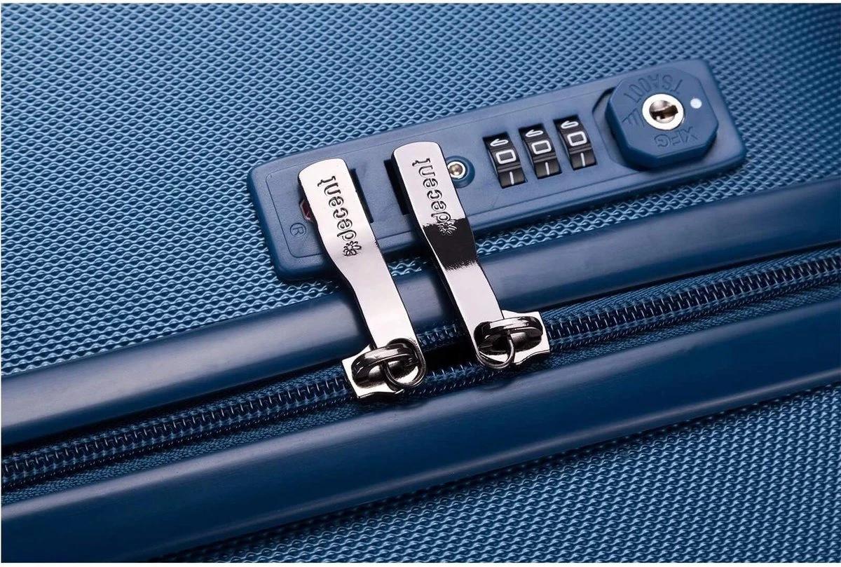 Decent Tranporto-One Medium Koffer - 66 Cm - TSA Slot - Dark Blue 10 Decent Tranporto-One Medium Koffer - 66 Cm - TSA Slot - Dark Blue - Afbeelding 8