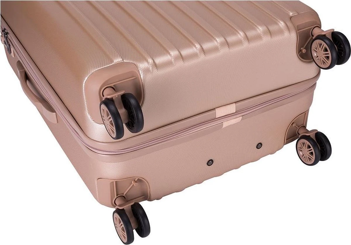 Decent Tranporto-One Reiskoffer 66 Cm - Zalmroze 10 Decent Tranporto-One Reiskoffer 66 Cm - Zalmroze - Afbeelding 8