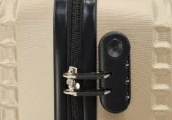 SB Travelbags Handbagage Koffer 51cm 4 Wielen Trolley - Champagne -Goedkope Bagage Winkel 1200x839