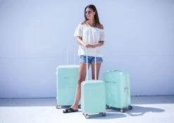 SUITSUIT - Fabulous Fifties - Luminous Mint - Reiskoffer (66 Cm) -Goedkope Bagage Winkel 1200x848