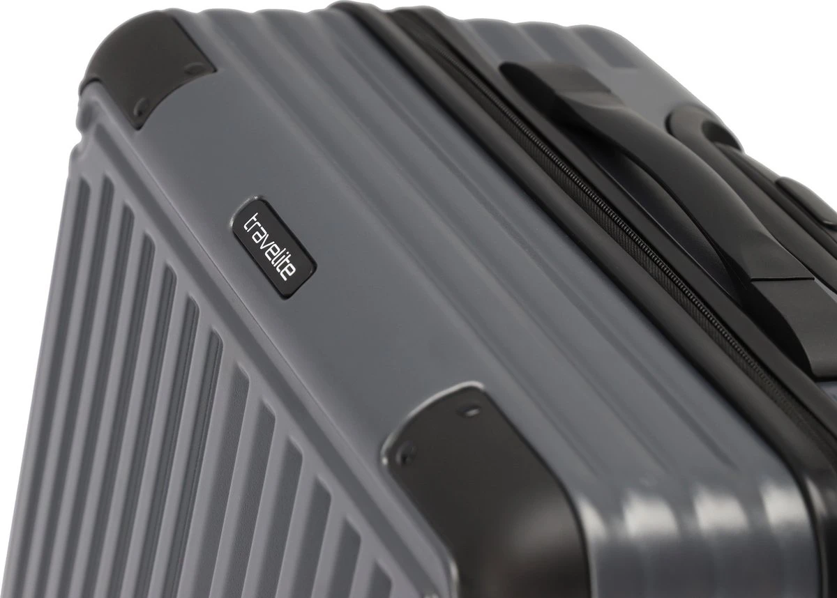 Travelite Cruise M 4-wiel Reiskoffer Antracite 8 Travelite Cruise M 4-wiel Reiskoffer Antracite - Afbeelding 6