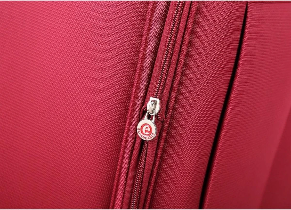 Decent D-Upright Large Koffer - 76 Cm Expandable - TSA Slot - Bordeaux Rood 10 Decent D-Upright Large Koffer - 76 Cm Expandable - TSA Slot - Bordeaux Rood - Afbeelding 8