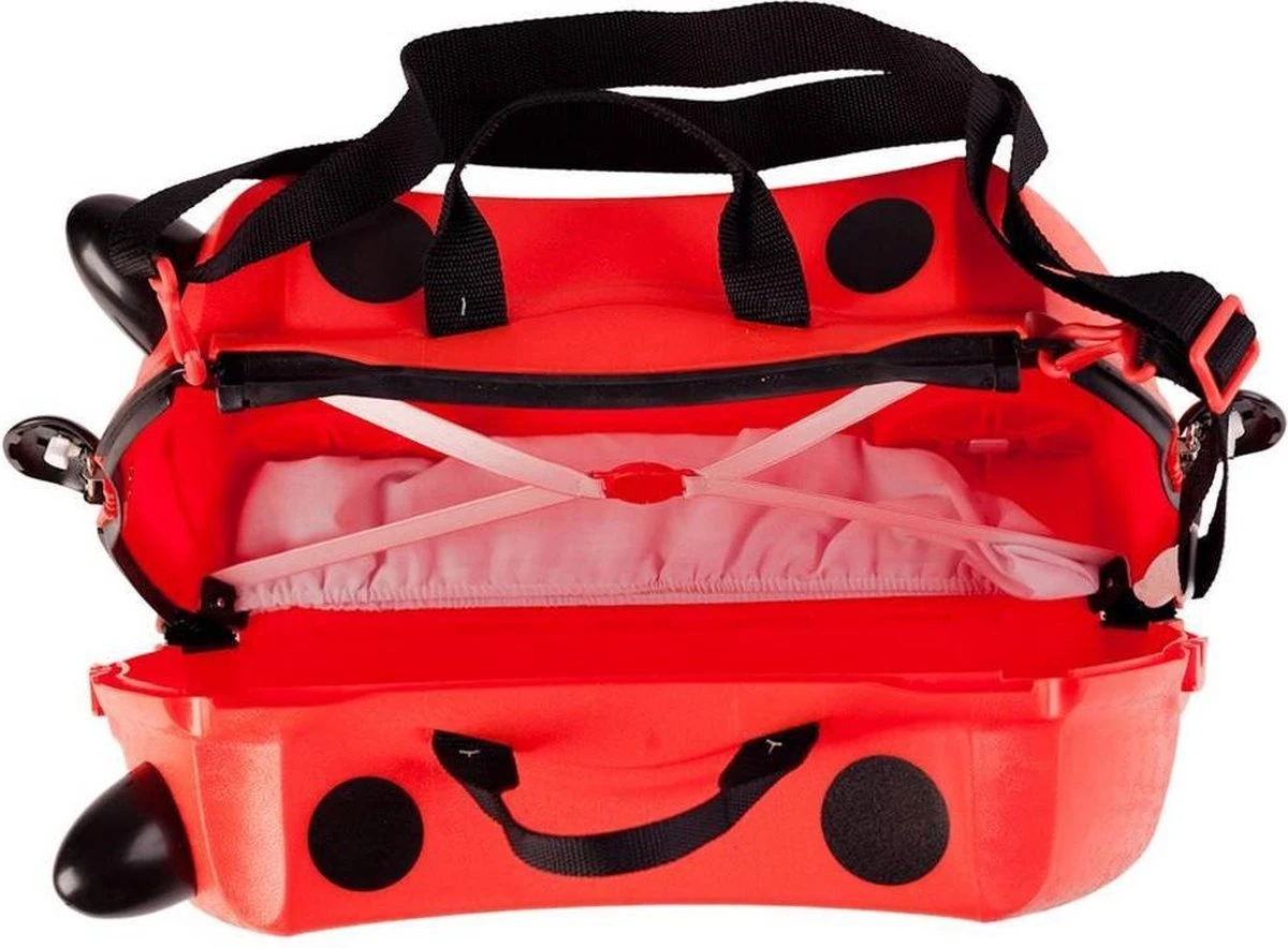 Trunki Ride-On Handbagage Koffer 46 Cm - Lieverheersbeestje Harley 15 Trunki Ride-On Handbagage Koffer 46 Cm - Lieverheersbeestje Harley - Afbeelding 13