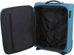 Travelite Cabin 2 Wheel Trolley Turquoise 21 Travelite Cabin 2 Wheel Trolley Turquoise -Goedkope Bagage Winkel 1200x891