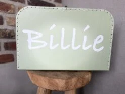 Merkloos Koffertje Karton Groen Maat L Met Eigen Opdruk - Met Naam -Goedkope Bagage Winkel 1200x899 3