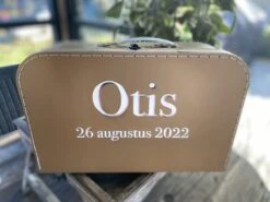 Merkloos Koffertje Karton Bruin Maat L Met Eigen Opdruk - Met Naam -Goedkope Bagage Winkel 1200x899 6