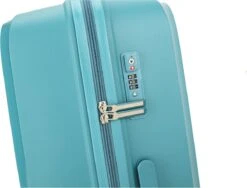 Decent CROSS-ONE PP Trolley 76 Cm - 94 Liter - TSA Slot - Petrol -Goedkope Bagage Winkel 1200x915