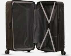 ©TROLLEYZ - Florence No.7 - Reiskoffer 78cm Met TSA Slot - Dubbele Wielen - 360° Spinners - 100% ABS - Reiskoffer In Night Black -Goedkope Bagage Winkel 1200x942 4