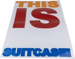 Merkloos 2 X. Koffer Stickers This Is My Suitcase ! ( Alleen 2 Sticker Vellen Excl. Koffer ) -Goedkope Bagage Winkel 1200x946
