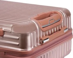 Royal Swiss - Reis Koffer - 56cm - Cijferslot- Lichtgewicht Koffer - 4 Wielen- Rosé Gold -Goedkope Bagage Winkel 1200x955 8