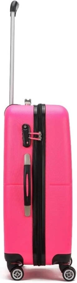 Decent Neon-Fix 2.0 Grote Koffer 76 Cm - 96 Liter - Roze -Goedkope Bagage Winkel 329x1200